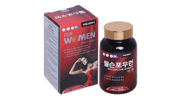 Welson For Women giúp cải thiện sinh lý nữ hộp 60 viên