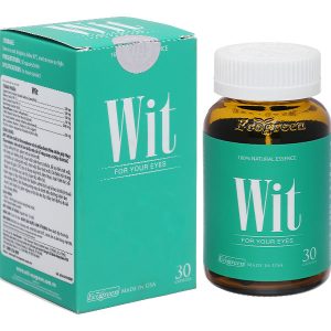 Wit tăng cường thị lực, giảm mờ, nhòe mắt chai 30 viên