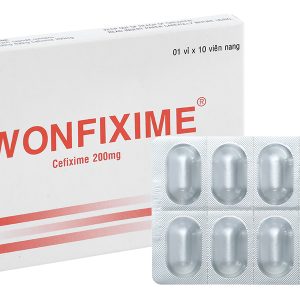 Wonfixime 200mg trị nhiễm khuẩn (1 vỉ x 10 viên)