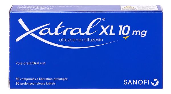 Xatral XL 10mg trị triệu chứng chức năng của phì đại tuyến tiền liệt (1 vỉ x 30 viên)