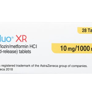 Xigduo XR 10mg/1000mg trị đái tháo đường tuýp 2 (4 vỉ x 7 viên)