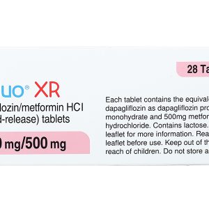 Xigduo XR 10mg/500mg trị đái tháo đường tuýp 2 (4 vỉ x 7 viên)