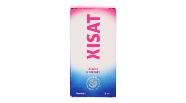 Dung dịch nhỏ mũi Xisat giúp thông mũi cho bé chai 15ml