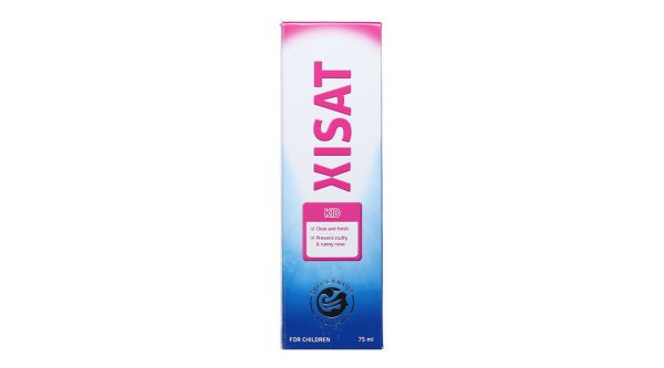 Dung dịch xịt mũi Xisat Trẻ Em giảm nghẹt mũi chai 75ml