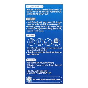 Dung dịch xịt mũi Xisat Trẻ Em giảm nghẹt mũi chai 75ml