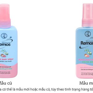 Xịt chống muỗi Remos Baby Spray hương khuynh diệp cho bé chai 70ml
