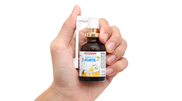 Xịt họng Otosan Throat Spray Forte giảm đau họng, rát họng lọ 30ml