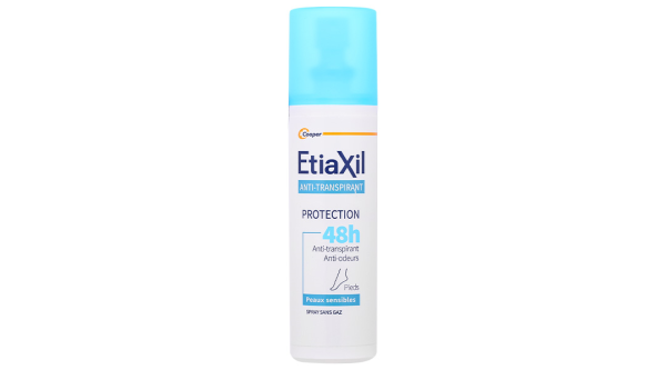 Xịt khử mùi Etiaxil Déodorant Anti-Transpirant 48h khử mùi hôi chân chai 100ml
