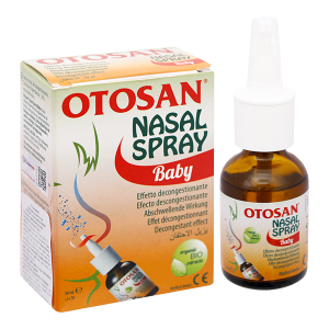 Dung dịch xịt mũi Otosan Nasal Spray Baby hỗ trợ giảm viêm mũi, viêm xoang chai 30ml