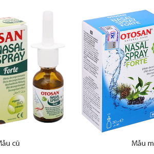 Dung dịch xịt mũi Otosan Nasal Spray Forte hỗ trợ giảm viêm mũi, viêm xoang lọ 30ml