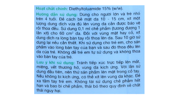 Xịt chống muỗi Remos hương sả chanh chai 70ml