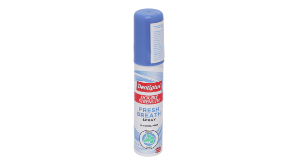 Xịt thơm miệng Dentiplus Double Strength không cồn nhân đôi hiệu quả diệt khuẩn chai 25ml