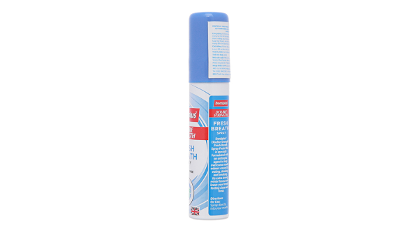 Xịt thơm miệng Dentiplus Double Strength không cồn nhân đôi hiệu quả diệt khuẩn chai 25ml