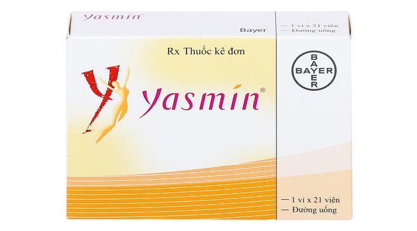 Yasmin thuốc tránh thai hằng ngày (1 vỉ x 21 viên)