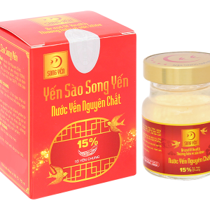 Nước Yến nguyên chất Song Yến hũ 70ml