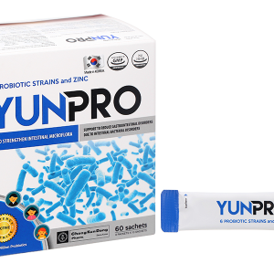 Men vi sinh Yunpro bổ sung lợi khuẩn hộp 60 gói x 2g