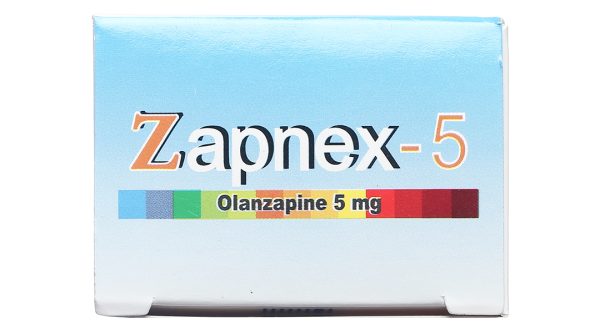 Zapnex-5 trị tâm thần phân liệt, rối loạn lưỡng cực (6 vỉ x 10 viên)