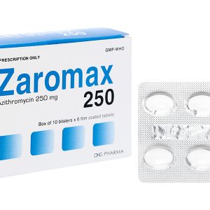 Zaromax 250 trị nhiễm khuẩn (10 vỉ x 6 viên)