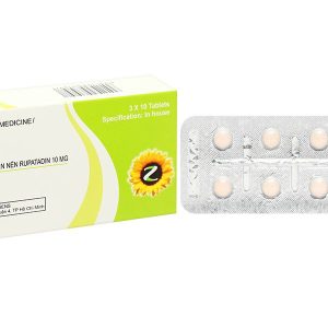 Zealargy 10mg điều trị triệu chứng viêm mũi dị ứng (3 vỉ x 10 viên)