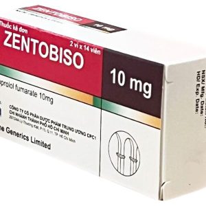 Zentobiso 10mg trị suy tim mãn tính ổn định (2 vỉ x 14 viên)