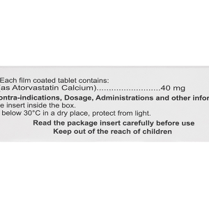 Zentocor 40mg trị rối loạn mỡ máu (3 vỉ x 10 viên)