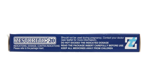 Zestoretic-20 trị tăng huyết áp từ nhẹ đến trung bình (2 vỉ x 14 viên)
