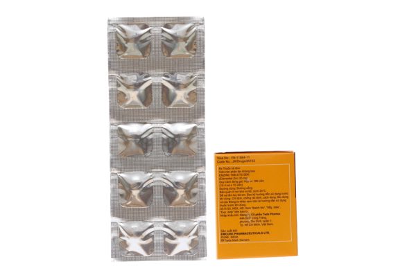 EmZinc Tablets 20mg bổ sung kẽm, trị tiêu chảy (10 vỉ x 10 viên)