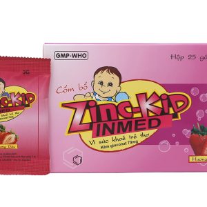 Cốm Bổ Zinc - Kid Inmed 70mg bổ sung kẽm, trị tiêu chảy (25 gói x 3g)