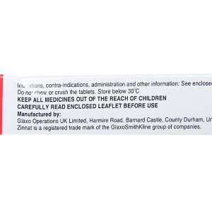 Zinnat Tablets 500mg trị nhiễm khuẩn (1 vỉ x 10 viên)