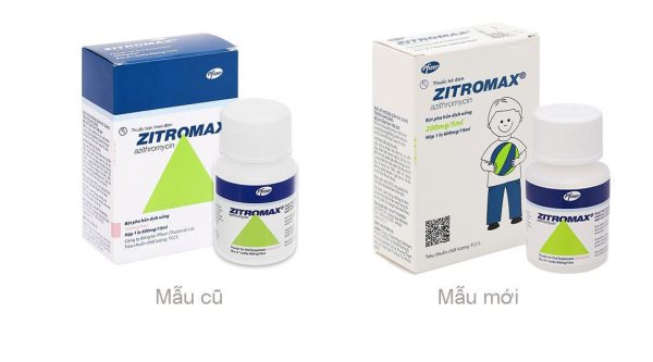 Bột pha hỗn dịch uống Zitromax 200mg/5ml trị nhiễm khuẩn lọ 600mg/15ml