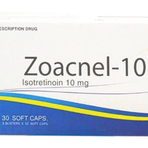 Zoacnel-10 trị mụn trứng cá nặng (3 vỉ x 10 viên)