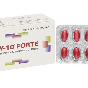 ZY-10 Forte 100mg trị bệnh tim mạch (3 vỉ x 10 viên)