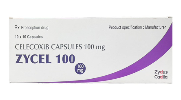 Zycel 100 giảm các triệu chứng viêm xương khớp và viêm khớp dạng thấp (10 vỉ x 10 viên)