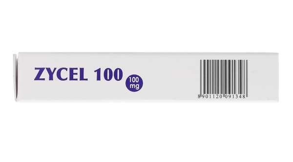 Zycel 100 giảm các triệu chứng viêm xương khớp và viêm khớp dạng thấp (10 vỉ x 10 viên)